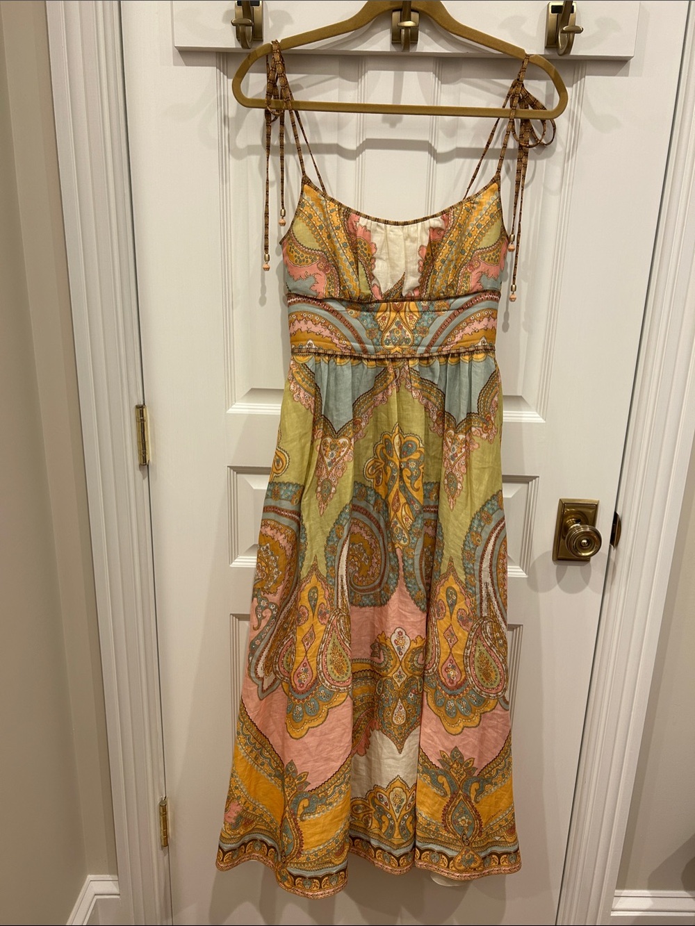 Zimmermann Paisley Midi Dress